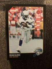 Brian Blades #158 Football Cards 1992 Collector's Edge Prices