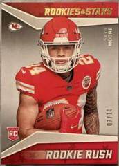 Skyy Moore [Gold] #RR-18 Football Cards 2022 Panini Rookies & Stars Rookie Rush Prices