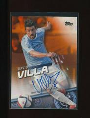 David Villa [Autograph Orange] Soccer Cards 2016 Topps MLS Prices