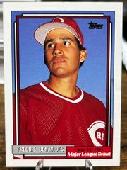 Freddie Benavides #16 Baseball Cards 1992 Topps '91 M.L. Debut Prices