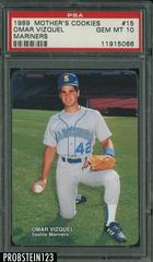 Omar Vizquel Baseball Cards 1989 Mother's Cookies Mariners Prices