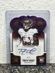 Timothy Wright [Signature Die Cut Purple] #189 Football Cards 2013 Panini Crown Royale Prices