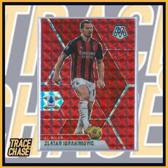 Zlatan Ibrahimovic [Red Mosaic] Soccer Cards 2020 Panini Mosaic Serie A Prices