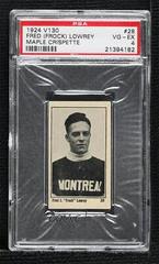Fred Frock Lowrey #28 Hockey Cards 1924 V130 Maple Crispette Prices