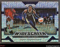 Arike Ogunbowale [Mojo] Basketball Cards 2022 Panini Prizm WNBA Widescreen Prices