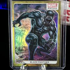 Black Panther [Yellow Rainbow] #82 Marvel 2023 Upper Deck Platinum Prices
