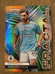 Bernardo Silva [Orange] #21 Soccer Cards 2022 Panini Prizm Premier League Fractal Prices