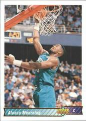 Alonzo Mourning [Italian] #112 Basketball Cards 1992 Upper Deck International Prices