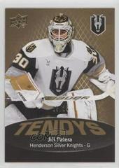 Jiri Patera [Gold] #T-12 Hockey Cards 2022 Upper Deck AHL Tendys Prices