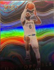 LeBron James [Silver Prizm] Basketball Cards 2021 Panini Select Unstoppable Prices
