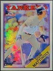 Don Mattingly [Refractor] Baseball Cards 2005 Topps All Time Fan Favorites Prices