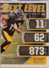 Chase Claypool Football Cards 2021 Panini Score Next Level Stats Prices