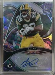 AJ Dillon [Psychedelic] #SIG-AJD Football Cards 2022 Panini Spectra Signatures Prices