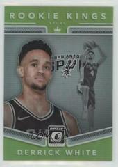 Derrick White [Green] Basketball Cards 2017 Panini Donruss Optic Rookie Kings Prices