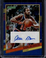 Earl Monroe [Gold] Basketball Cards 2022 Panini Donruss Optic Retro Series Signatures Prices