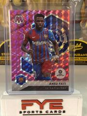 Ansu Fati [Pink Mosaic] #42 Soccer Cards 2021 Panini Mosaic LaLiga Prices