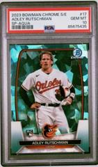 Adley Rutschman  [Aqua Variation] #17 Baseball Cards 2023 Bowman Chrome Sapphire Prices