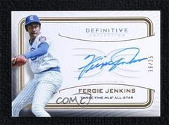 Fergie Jenkins #LAC-JEN Baseball Cards 2023 Topps Definitive Legendary Autograph Collection Prices