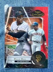 Willie Mays [Class 3 Red] #42 Baseball Cards 2022 Topps Gold Label Prices