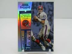 Jim Kelly [Championship Ticket Autograph] #192 Football Cards 2000 Playoff Contenders Prices