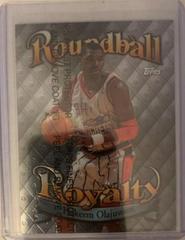 Hakeem Olajuwon [Refractor, w/Coating] Basketball Cards 1998 Topps Roundball Royalty Prices