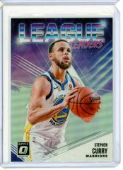 Stephen Curry [Holo] Basketball Cards 2018 Panini Donruss Optic League Leaders Prices