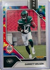 Garrett Wilson [Versicolor] Football Cards 2022 Panini Instant RPS First Look Prices