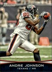 Andre Johnson #80 Football Cards 2012 Bowman Prices