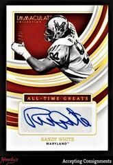 Randy White [Gold] #GS-RWH Football Cards 2022 Panini Immaculate Collegiate All Time Greats Signatures Prices