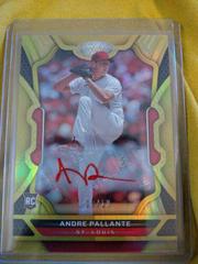 Andre Pallante [Autograph Gold] #39 Baseball Cards 2022 Panini Chronicles Certified Prices