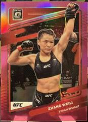 Zhang Weili [Pink] Ufc Cards 2022 Panini Donruss Optic UFC Prices