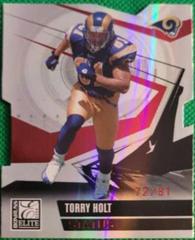 Torry Holt [Status] #91 Football Cards 2006 Panini Donruss Elite Prices