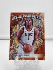 Isaiah Collier [Orange Refractor] #EG-4 Basketball Cards 2023 Bowman Best University Elements of the Game Prices
