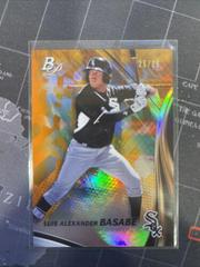Luis Alexander Basabe [Orange] #TP-LAB Baseball Cards 2017 Bowman Platinum Top Prospects Prices