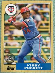 Kirby Puckett #T87-40 Baseball Cards 2022 Topps 1987 Prices