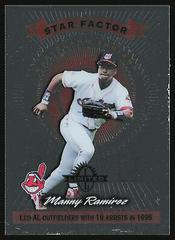 Manny Ramirez #117 Baseball Cards 1997 Panini Donruss Limited Prices