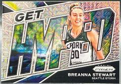 Breanna Stewart [Mojo] Basketball Cards 2022 Panini Prizm WNBA Get Hyped Prices