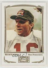 Joe Montana #125 Football Cards 2009 Topps Mayo Prices