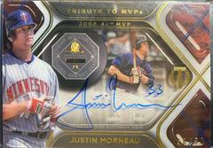 Justin Morneau #TTM-JMO Baseball Cards 2022 Topps Tribute to MVPs Autographs Prices