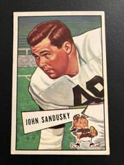 John Sandusky #50 Football Cards 1952 Bowman Large Prices
