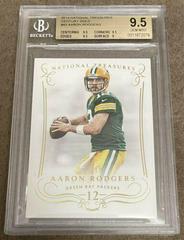 Aaron Rodgers [Century Gold] #43 Football Cards 2014 Panini National Treasures Prices