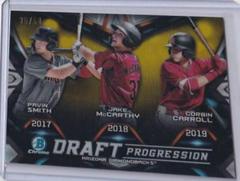 Jake Bauers [Gold Refractor] #3 Baseball Cards 2019 Bowman Chrome Prices