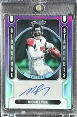 Michael Vick [Purple] #SS-MV Football Cards 2022 Panini Absolute Signature Standouts Prices