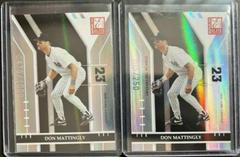 Don Mattingly [Turn of the Century] Baseball Cards 2004 Donruss Elite Prices