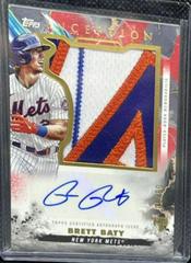 Brett Baty [Red] #IAJP-BB Baseball Cards 2023 Topps Inception Autograph Jumbo Patch Prices
