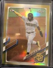 Fernando Tatis Jr. [Gold Refractor] #1 Baseball Cards 2021 Topps Chrome Prices