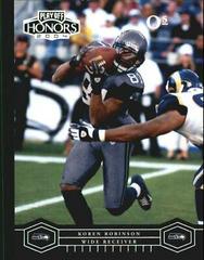 Koren Robinson #83 Football Cards 2004 Playoff Honors Prices