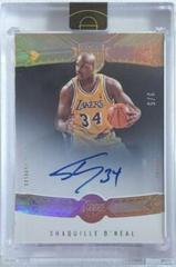 Shaquille O'Neal [Gold] #5 Basketball Cards 2021 Panini Eminence Autographs Prices