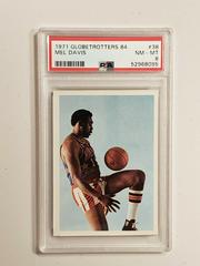 Mel Davis #38 Basketball Cards 1971 Globetrotters 84 Prices