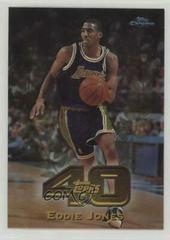 Eddie Jones #T12 Basketball Cards 1997 Topps Chrome Topps 40 Prices